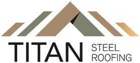TITAN, Steel Roofing Contractor Logo